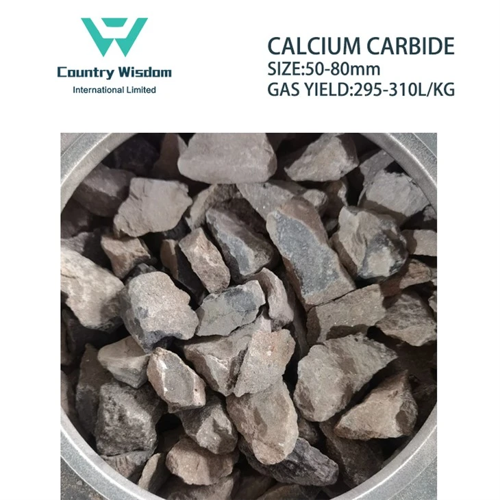 Calcium Carbide Price 100kg Acetylene 50-80mm