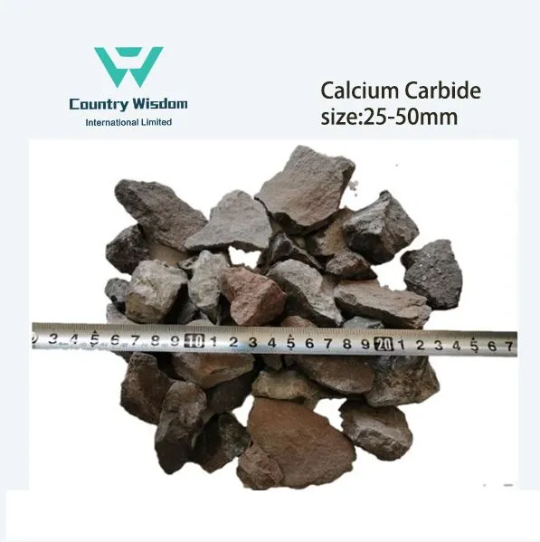Calcium Carbide Stone For Suppliers Chemical Industry Grade 25-50mm 295L/Kg Acetylene Gas