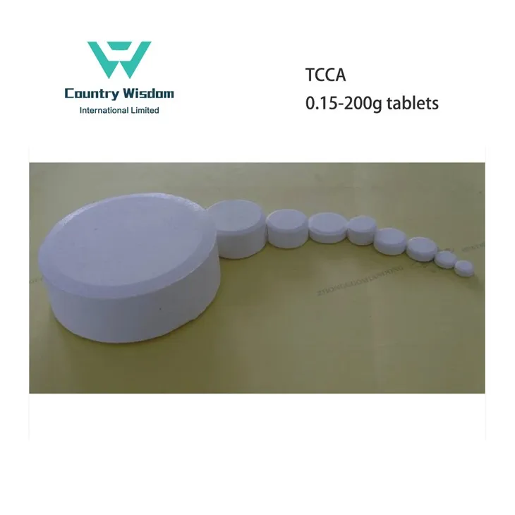 Factory Direct Sales Swimming Pool Chemical TCCA 90% 200g Tablets