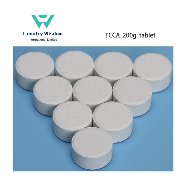 Factory Direct Sales Swimming Pool Chemical TCCA 90% 200g Tablets